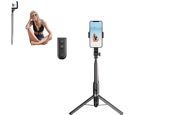 TELESIN TE-RCSS-003 remote selfie stick with tripod